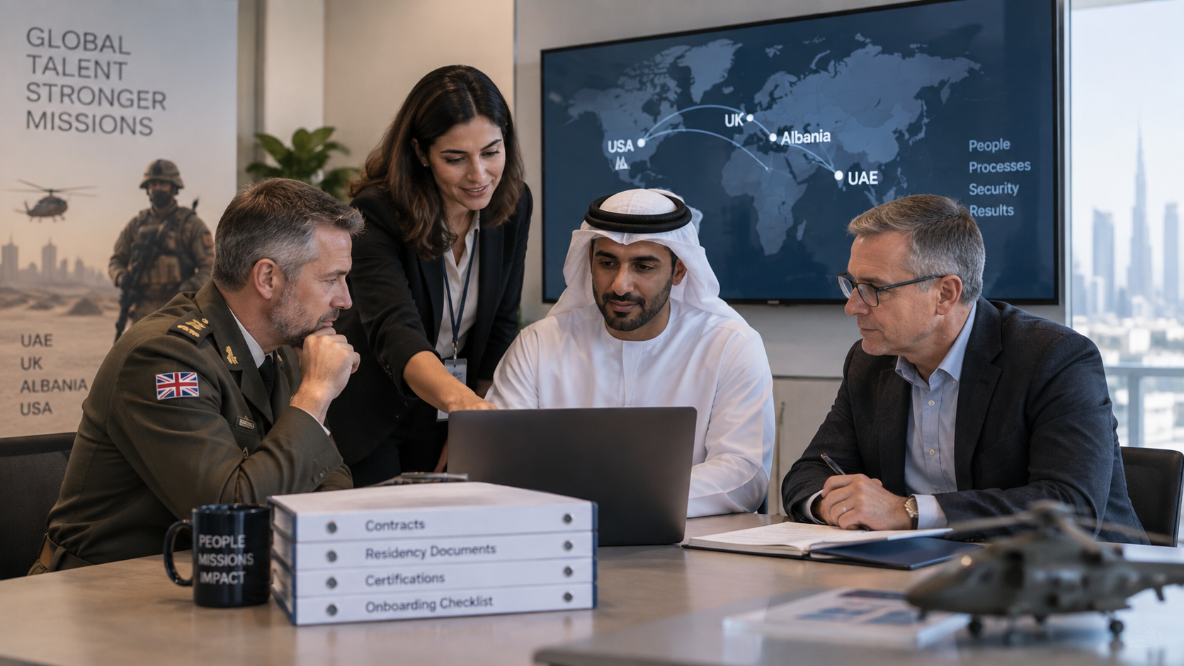 Streamlining onboarding for international professionals